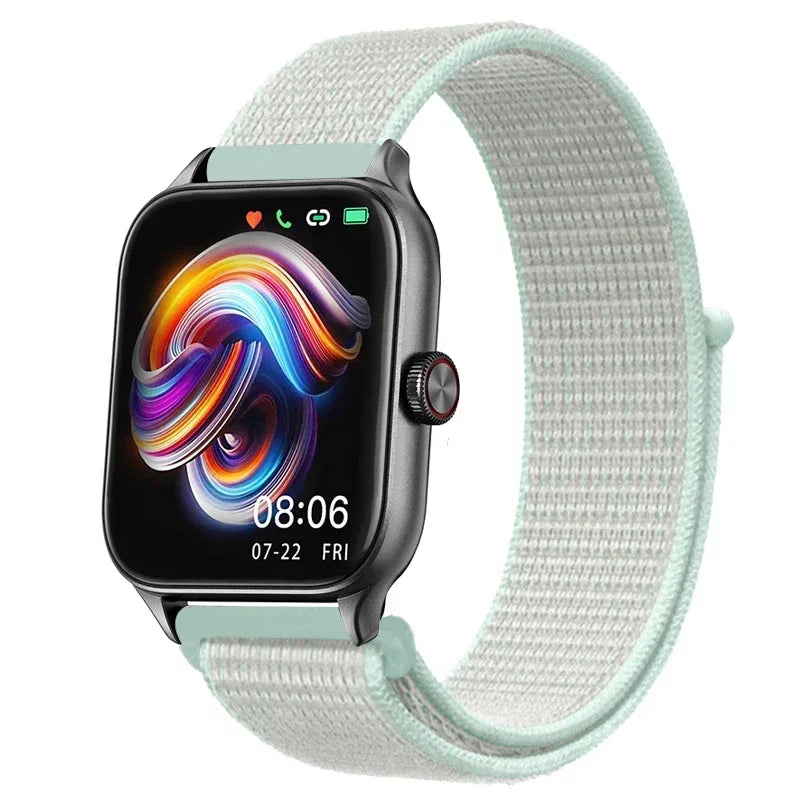 Nylonløkke Urrem til Amazfit, Samsung, Huawei, Xiaomi, Garmin