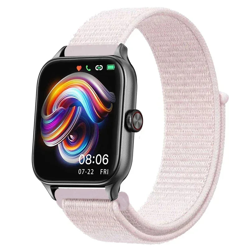 Nylonløkke Urrem til Amazfit, Samsung, Huawei, Xiaomi, Garmin