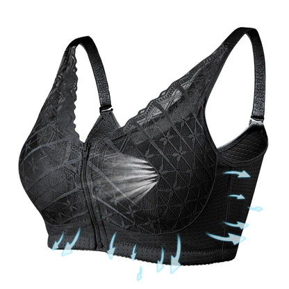 Justerbar Bomulds Mastektomi Bh med Lomme