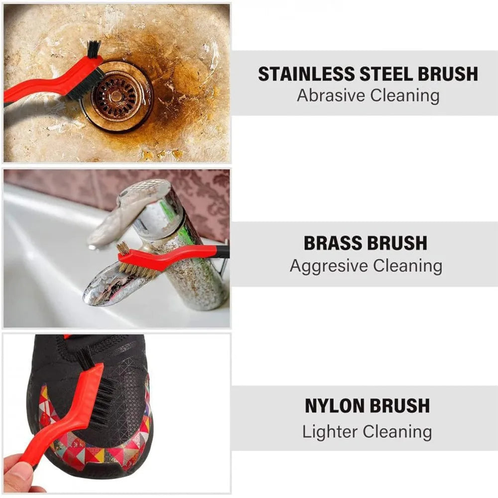 Rengøringsbørstesæt til Køkken og Grill