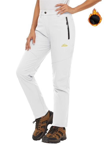 Dame Varm Vandtæt Fleece Vinterbukser