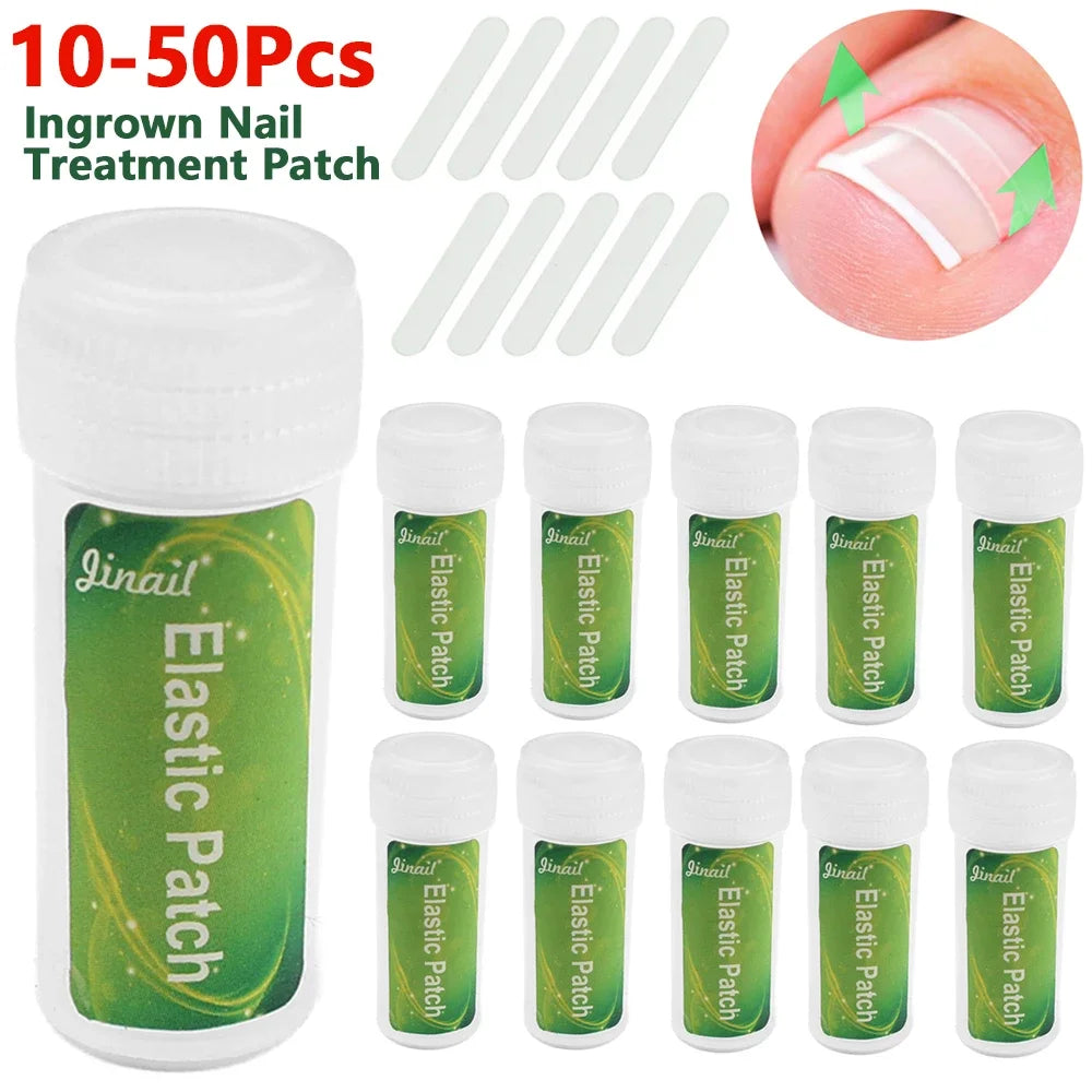 Elastisk Plaster til Nedgroede Tånegle – 10/20/50 Stk.