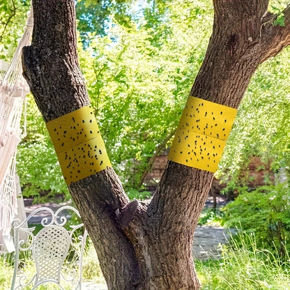 Gul Dobbeltsidet Insekttape 5M