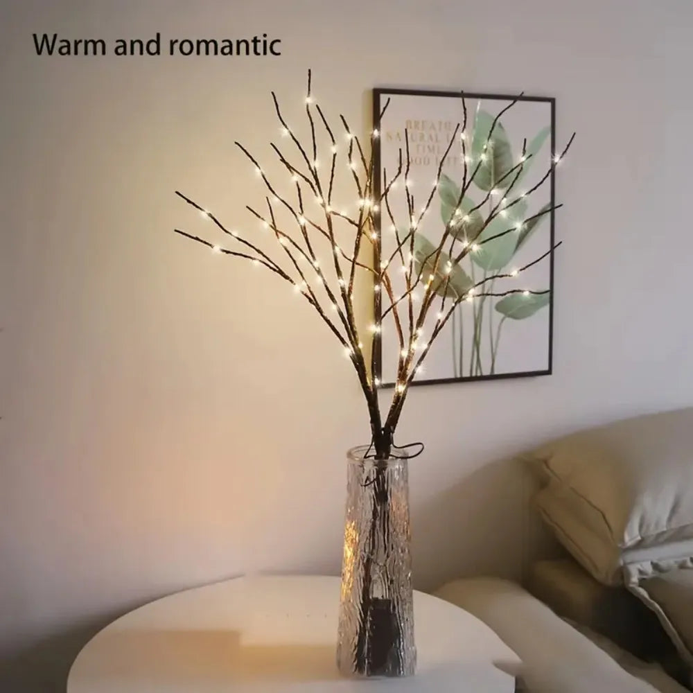 50 LED Dekorativ Birkegren Lyskæde