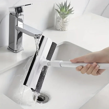 2-i-1 Vinduesrenser med Teleskopskaft