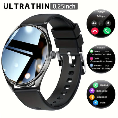 Ultratynd Smartwatch med Bluetooth-opkald