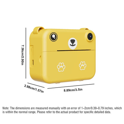 Digitalt Børnekamera med Instant Fotoprinter