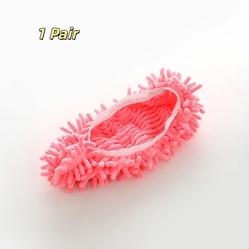 1 Par Mikrofiber Moppehjemmesko