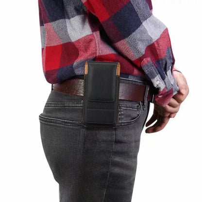 Universel Magnetisk Læder Etui med Bælteklips