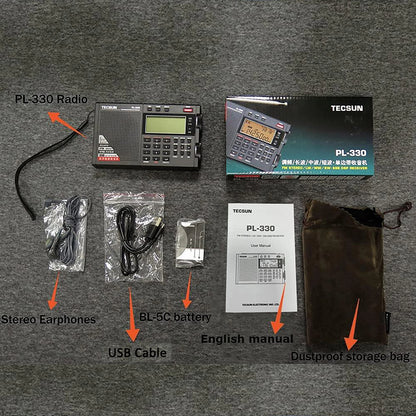 Bærbar Multibåndsradio med SSB