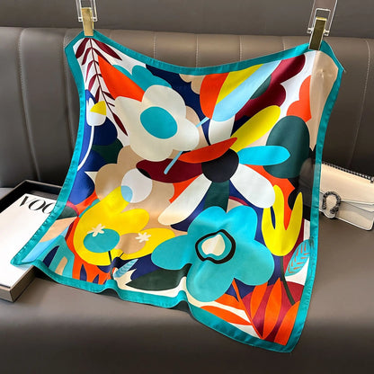 Silke Satin Tørklæde til Kvinder