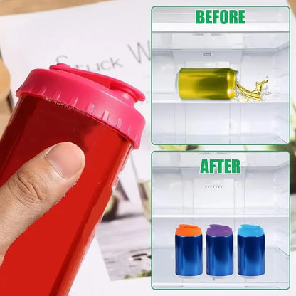 Genanvendelige Silikone Dåselåg til Drikkevarer