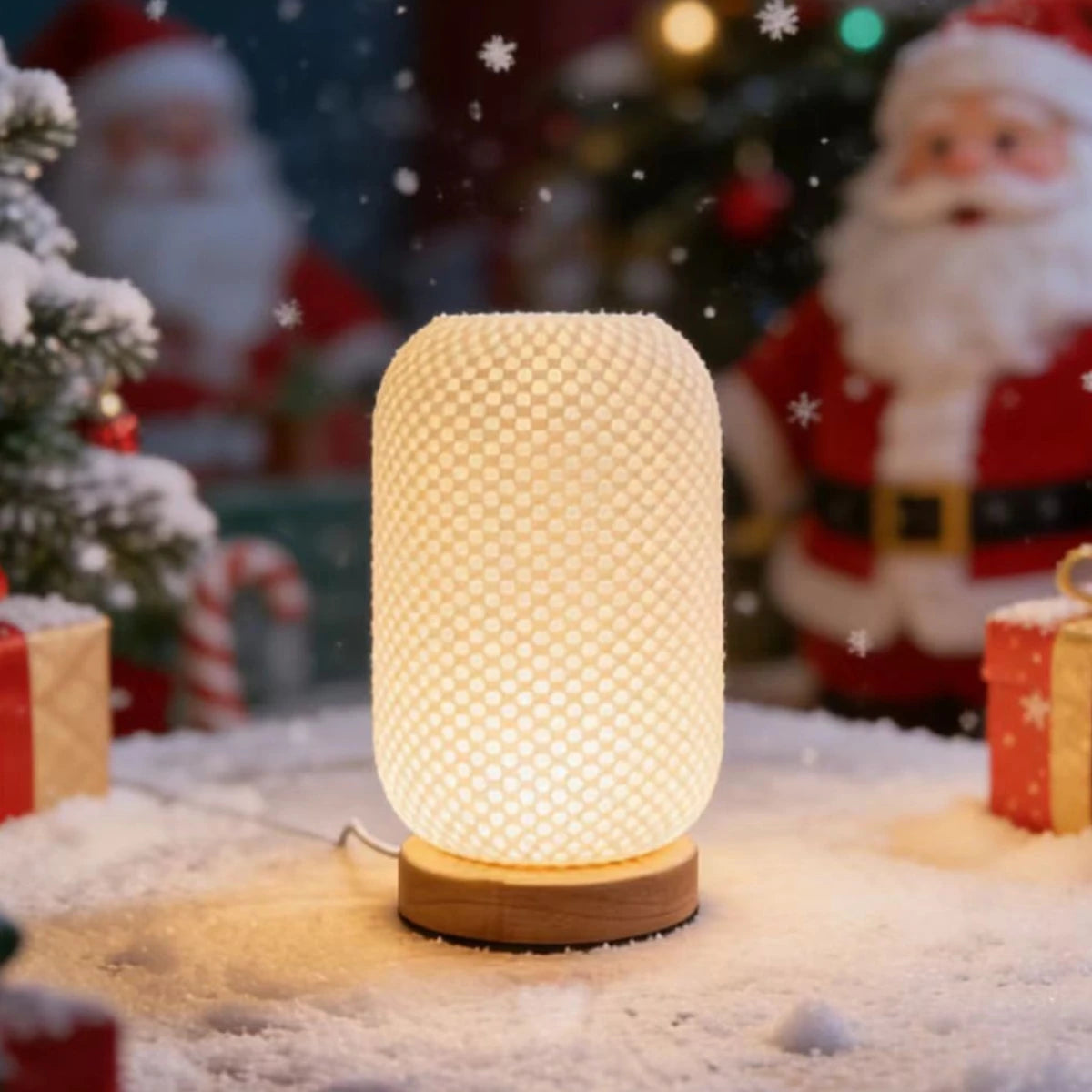 Nordisk LED-Skrivebordslampe med 3 Lysfarver