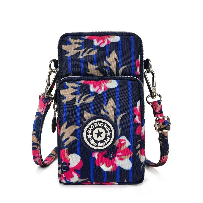 Kvinders Skrå Crossbody-Telefontaske