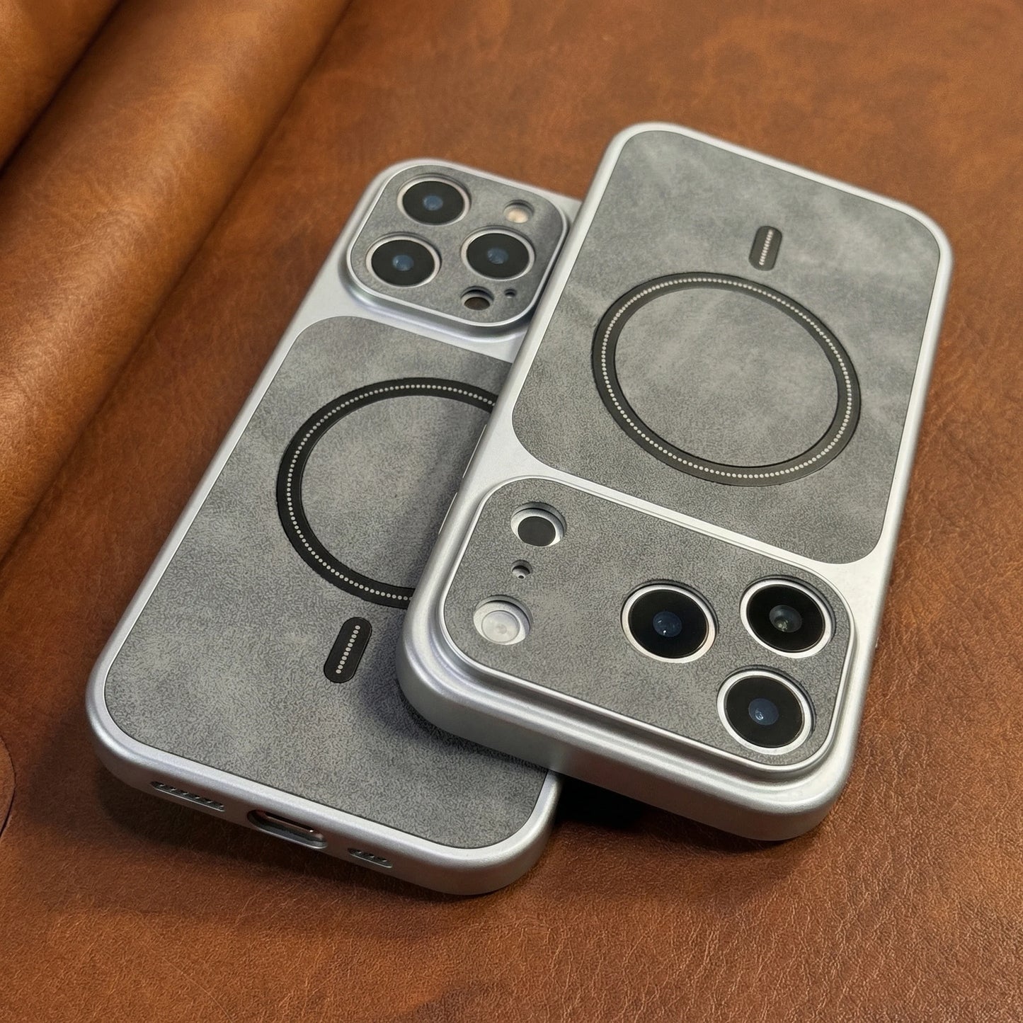 MagSafe Magnetisk Lædercover til iPhone