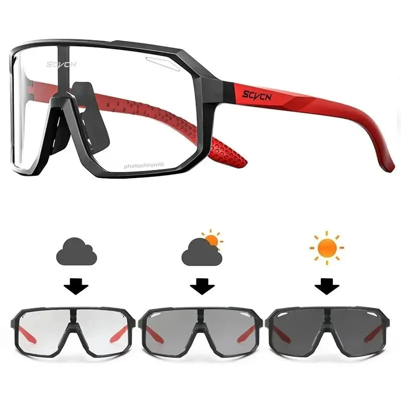 Fotokromiske Cykelbriller til Udendørssport
