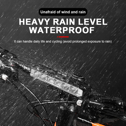 USB Genopladelig LED Cykelforlygte