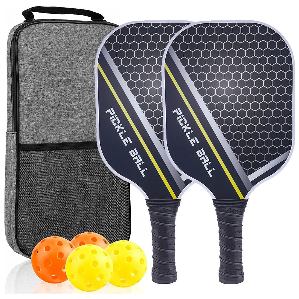 Letvægts Pickleball Ketchersæt i Kulfiber