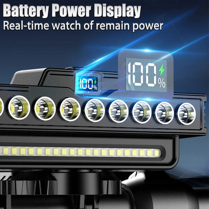 USB Genopladelig LED Cykelforlygte