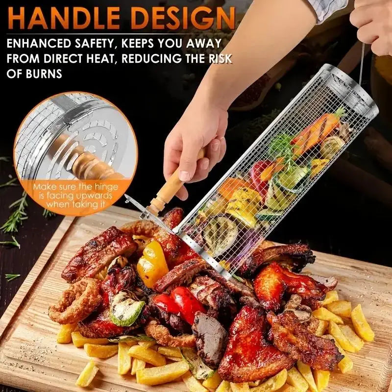 2 Stk. Runde BBQ Grillkurve