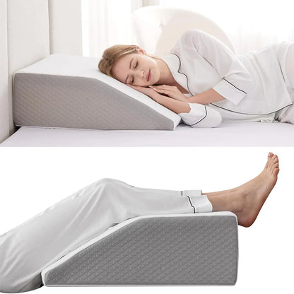 Memory Foam Hævet Benpude til Behagelig Søvn