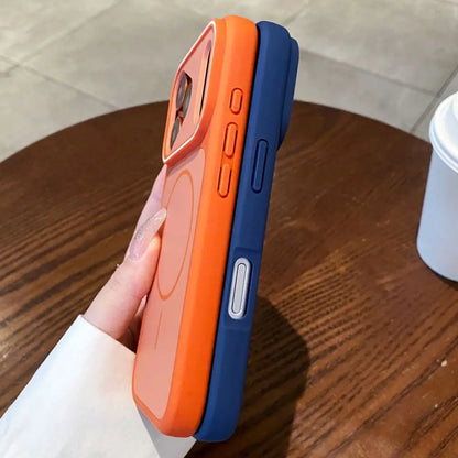 Stødsikkert MagSafe-Silikoneetui til iPhone 11–17