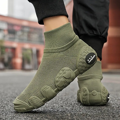 Herresneakers i Åndbart Mesh