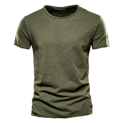 Blød og Let Herre T-Shirt til Sommer