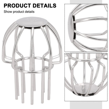 Bladfanger til Afløb i Rustfrit Stål