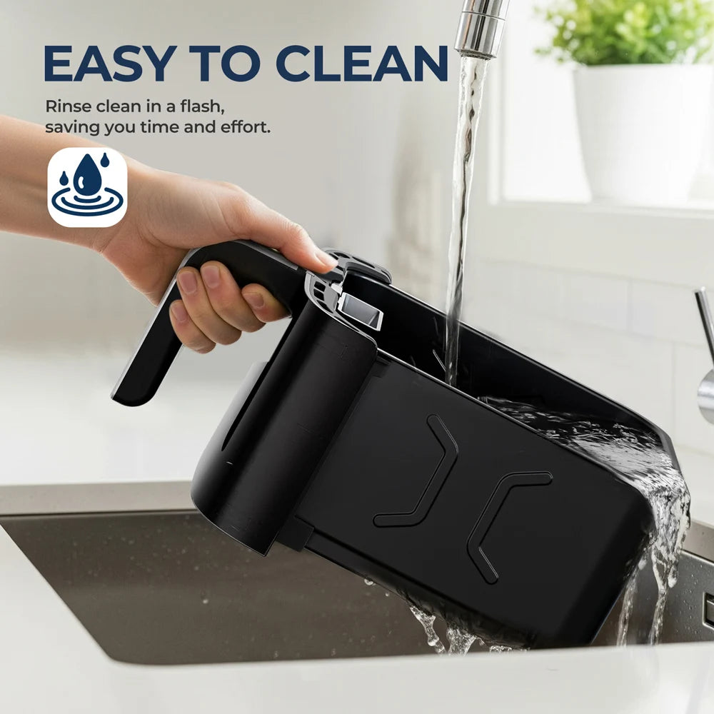 5L Airfryer med Touch-Betjening og Vindue