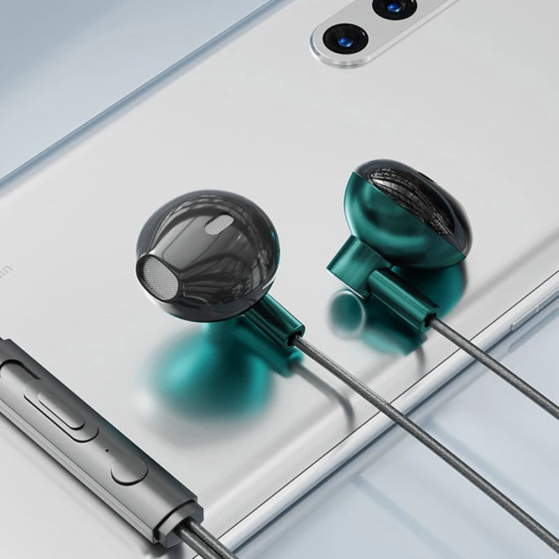 Kablede Øretelefoner med Mikrofon – Type-C / 3,5 mm