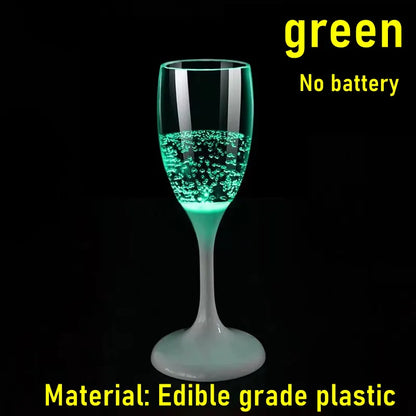 LED Champagne Festlys Glas