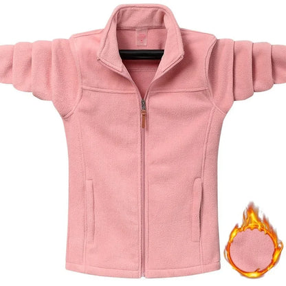 Vinter Fleecejakke i Plus Size til Mænd og Kvinder (M–9XL)