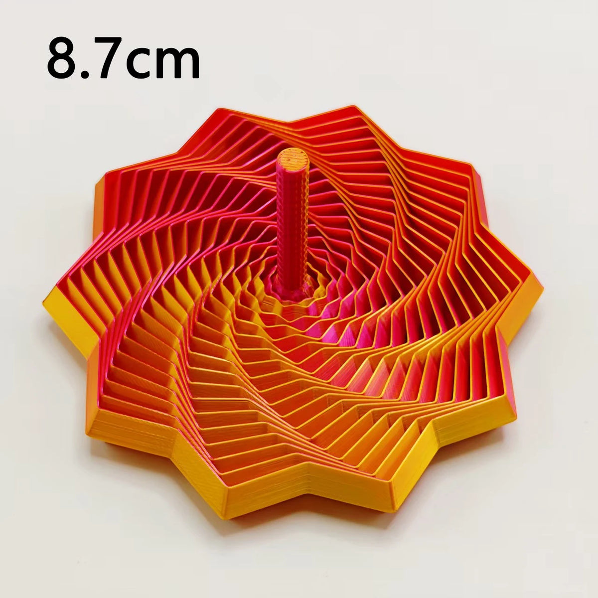 3D-Printet Spinnende Stjerne-Fidget-Legetøj