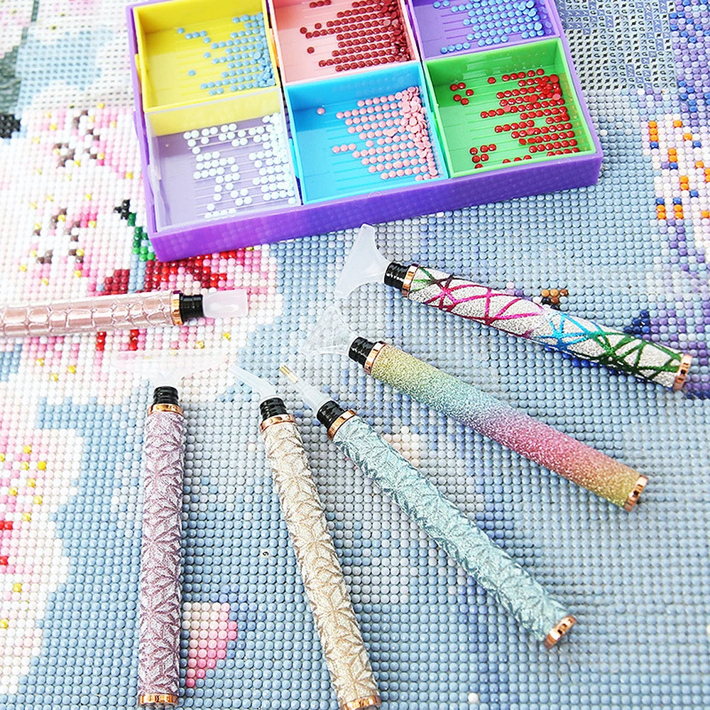 Skinnende Pen-sæt til Diamond Painting