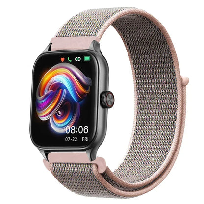 Nylonløkke Urrem til Amazfit, Samsung, Huawei, Xiaomi, Garmin
