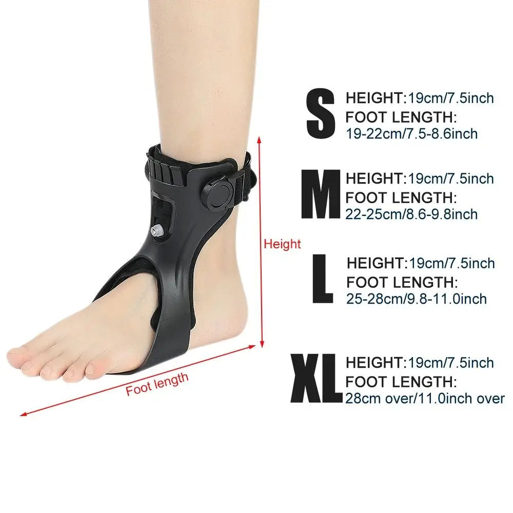 Støttebandage til Plantar Fasciitis med Luftpude