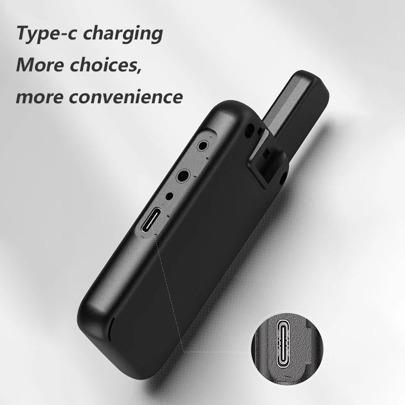 Mini Walkie Talkie med Lang Rækkevidde Radiosæt