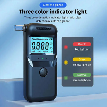 Digital Alkoholtester med LCD-Display
