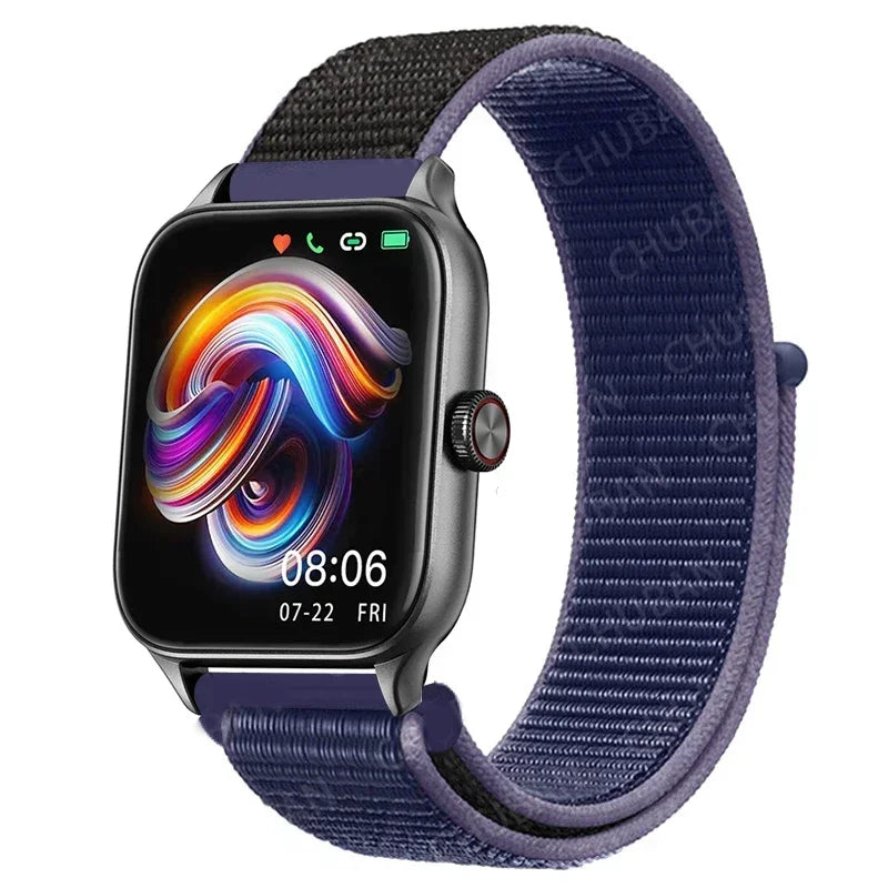 Nylonløkke Urrem til Amazfit, Samsung, Huawei, Xiaomi, Garmin