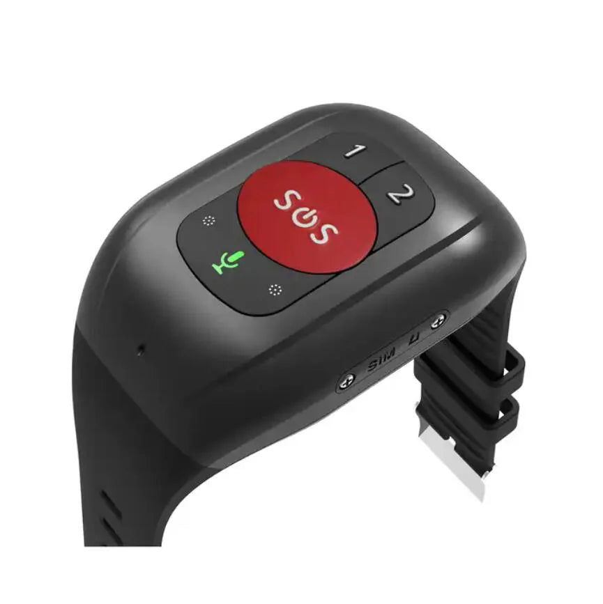 4G GPS-Trackerarmbånd med SOS-Opkald til Seniorer