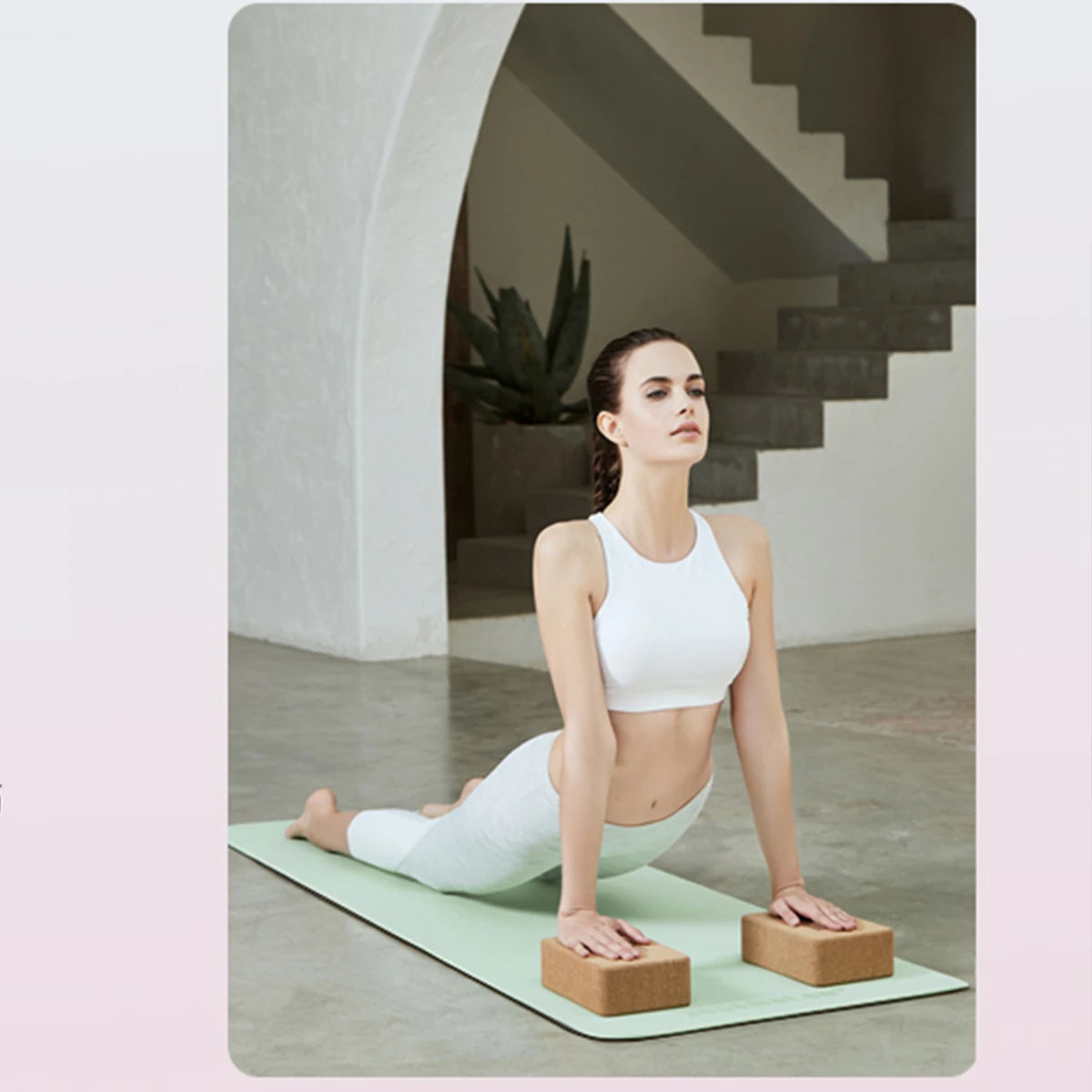 Miljøvenlig Skridsikker Yogamåtte til Hjemmetræning