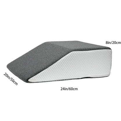 Memory Foam Hævet Benpude til Behagelig Søvn