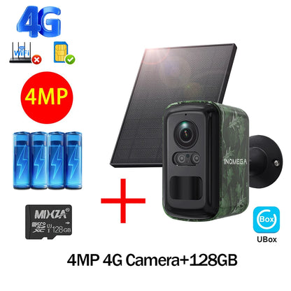 5MP 4G- og WiFi Vildtkamera med Solpanel