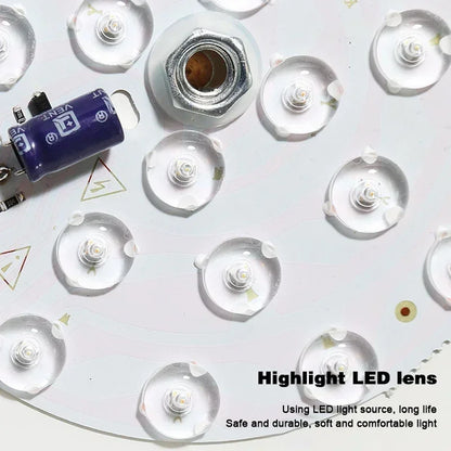 Nordisk Rund Loftlampe i Træ