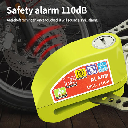 Cykellås med Alarm