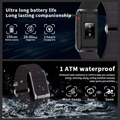 Vandtæt Fitness Smartwatch Uden Skærm