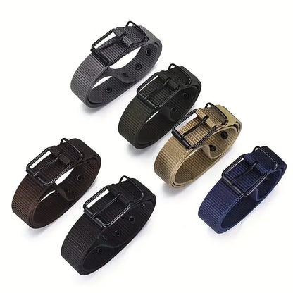 Holdbart Taktisk Bælte i Nylon til Mænd