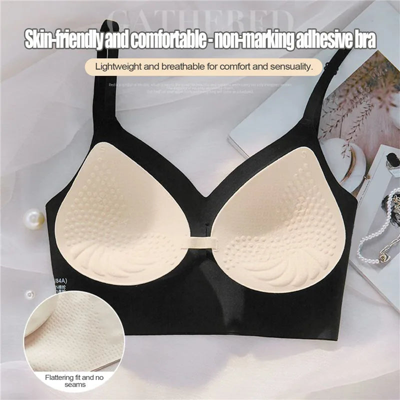 Usynlig BH - Justerbar Rygstrop, Sømløs og Uden Bøjler