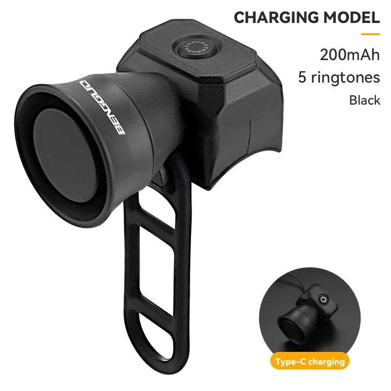 USB-Opladelig Elektronisk Cykelhorn